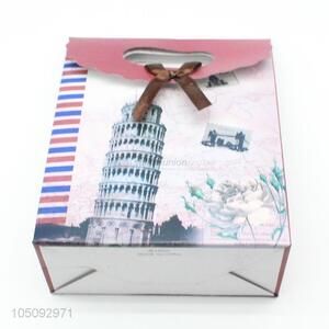 Best Sale Leaning Tower Of Pisa Pattern Paper Bag Gift Bag