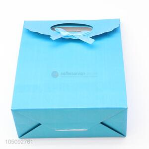 Blue Color Shopping Gift Bags Paper Bag