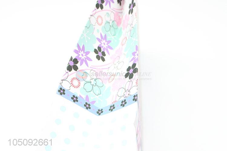 Fashion Colorful Cute Flower Pattern Paper Gift Bag