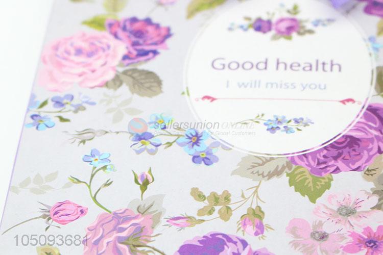 High Quality Flower Pattern Clothing Bags Wholesale Paper Gift Bags