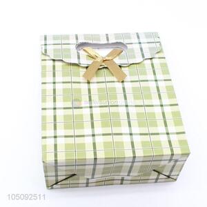 Nice Check Pattern Design Lady Gift Bag/Shopping Paper Bag