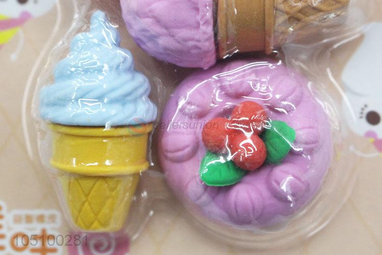 3D Simulation Delicious Ice Cream Model Eraser