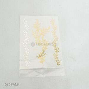 Popular promotional metallic fake tattoo temporary tattoo