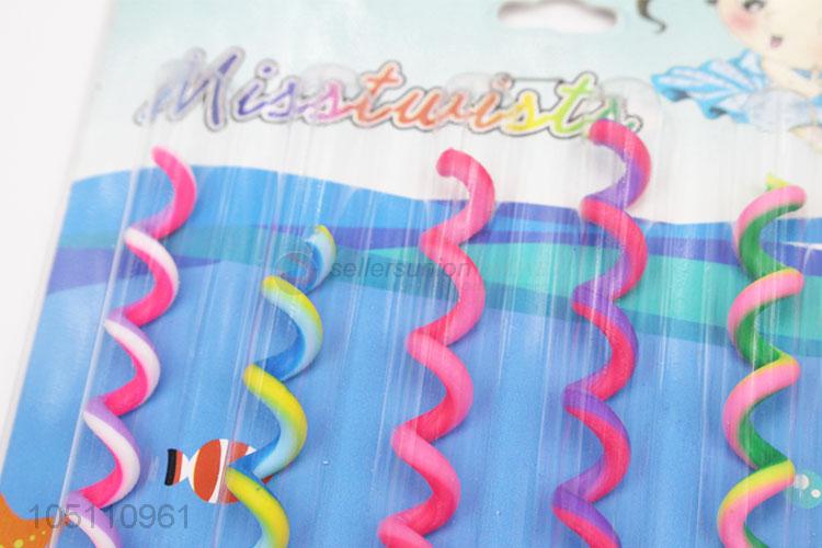 6Pcs/1 Set Girls Children Colorful Lovely Hair Accessories