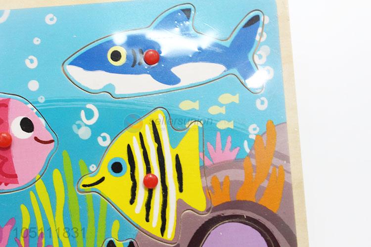 Creative Supplies Cartoon Ocean World Puzzle Turtle Shark Dolphins Sea Animals Jigsaw Puzzle Toy