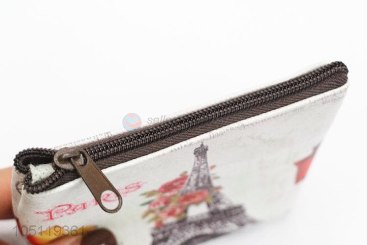 Top Quality Eiffel Tower Pattern Coin Purse Change Purse