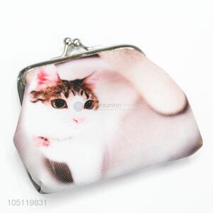 Cheap Price Pet Cat Pattern Coin Purse Coin PVC Wallet Coin Bag