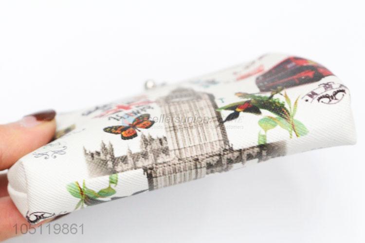 Promotional London Landscape Pattern Gift PVC Coin Purse for Ladies