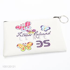 Wholesale Cheap Colorful Cartoon Butterfly Printed Wallet Coin Purse