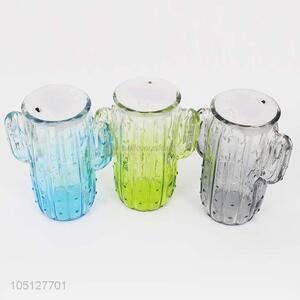 Eco-Friendly Three Colors Novelty Glass Bottles Desktop Decoration