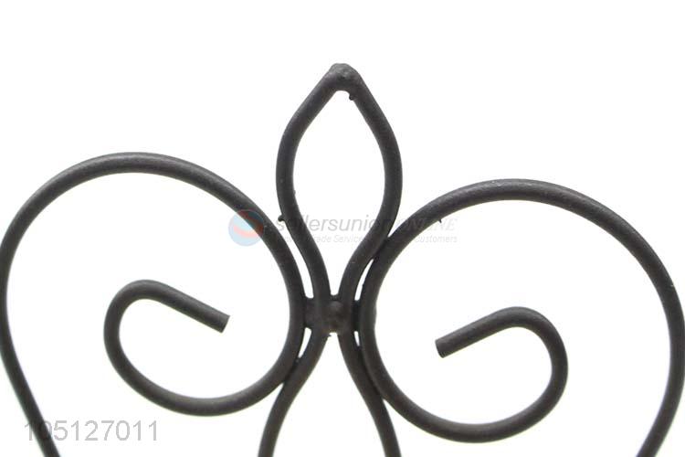 Good Quality Retro Iron Chair Decor Figurines Wrought Iron Chair Crafts