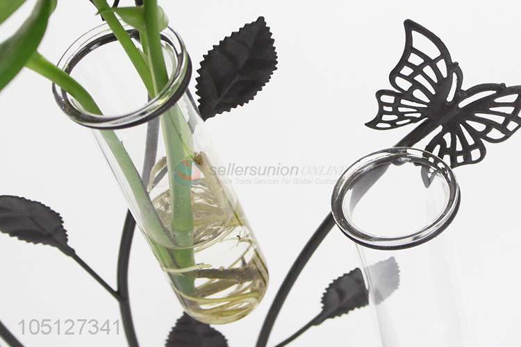 Cute Combination Flower Bottle Transparent Hydroponic Containers Home Décor