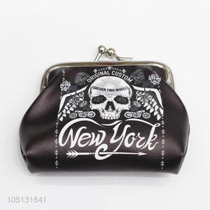 Fashion Style Punk Printed Mini PU Leather Wallet Coin Bag