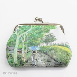 Cartoon Pattern Mini Bag PU Leather Coin Purse