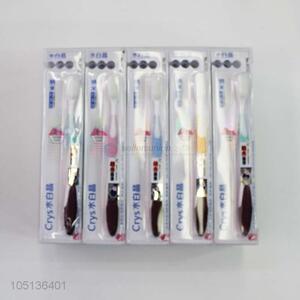 5 Pcs/Set Soft Charcoal Toothbrush Nano Tooth Brush Adults