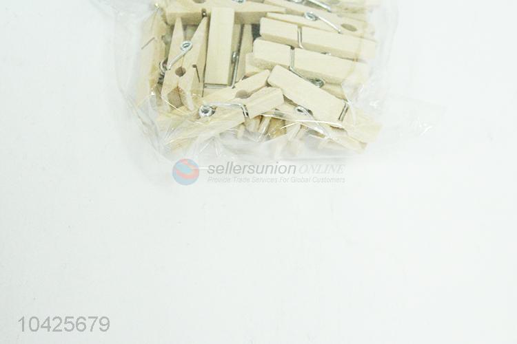 Wooden clips,20pcs/bag3.3cm