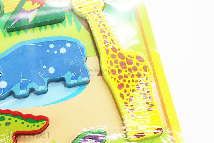 Factory Direct Baby Kids Cognition Animal Puzzle Toys