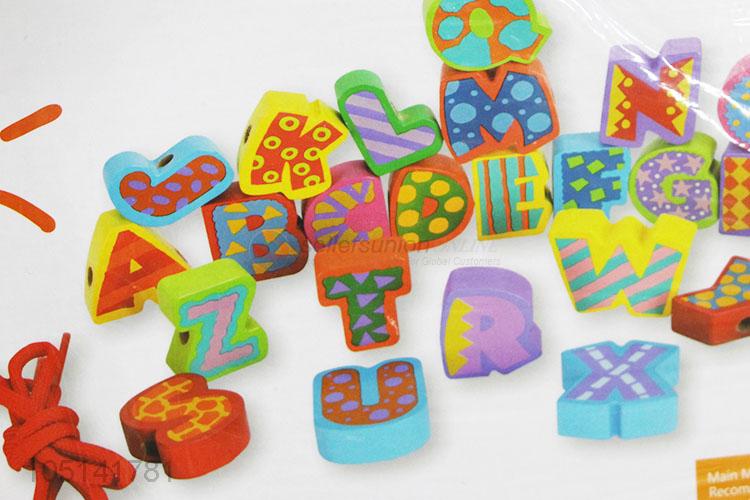 26Pcs/Set English Alphabet Fun Rope Connection