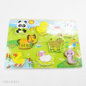 Factory Excellent Reusable Animal Cognition Puzzle Baby Puzzles