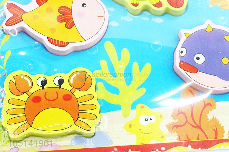 Good Quality Baby Learn Cognition Cartoon Animal Puzzle Cards