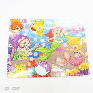 Promotional Gift 48 Pieces/Set Wooden Jigsaw Puzzle for Toddler Children