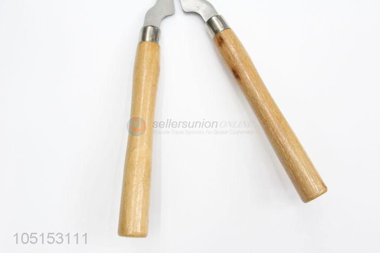 Creative Design Wooden Handle Gardening Scissors for Garden