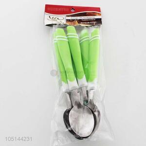 Cheap Professional 6PC Plastic Handle Spoon