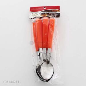 Hot Sale 6PC Plastic Handle Spoon