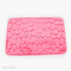 Hot Selling Pink Soft Stone 3D Bath Mat Floor Mat