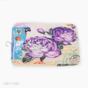 Wholesale Cheap Flower Printing Home Carpet Bath Mat