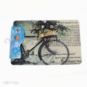 Recent Design Bicycle Printed Home Mat Bedroom Floor Mat