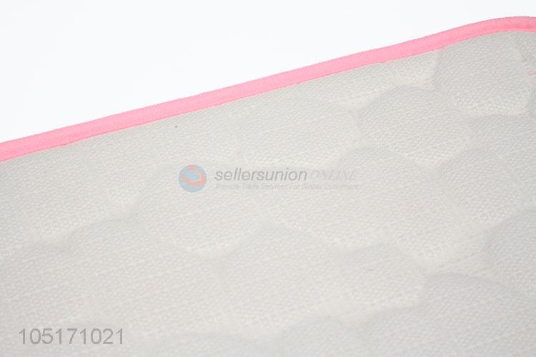 Hot Selling Pink Soft Stone 3D Bath Mat Floor Mat