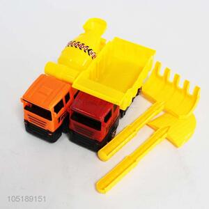 Yellow Color Kids Toy Vehicles Inertial Truck Tractor