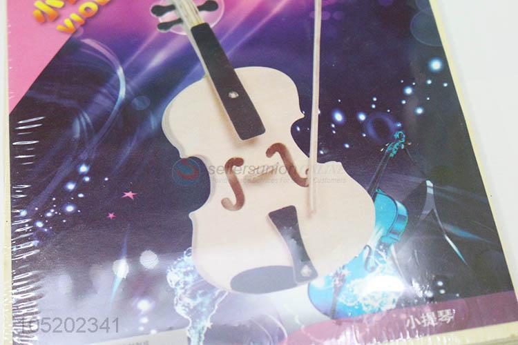 Direct Factory 3D Puzzle Violin Wooden Toy for Children