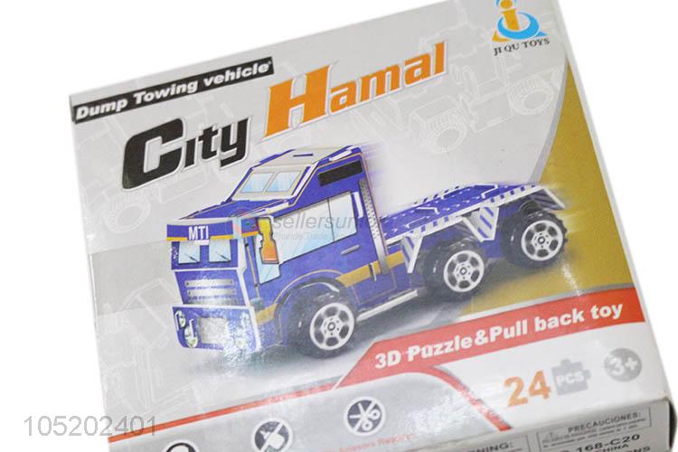 Utility and Durable 3D Puzzle City Hamal Toy for Children