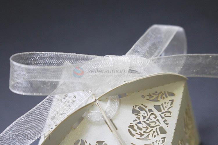 Most popular laser cut packing chocolate paper gift candy boxes