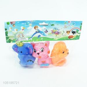 Cartoon Animal Shape Vinyl Toy Set For Children