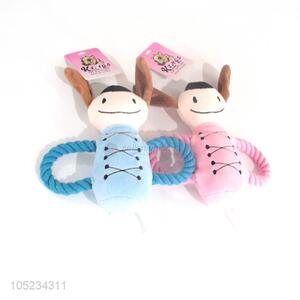 New popular plush doll shape dog toy chew toy