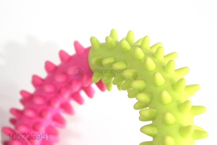 Direct factory spine loop shape dog toy pet toy