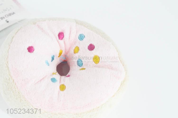 Ready sale doughnut shape dog toy pet toy