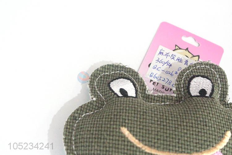 Latest design frog shape dog toy pet toy