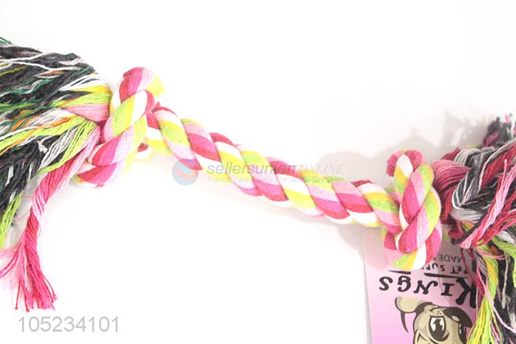 Superior quality dog rope toy pet chew knot toy