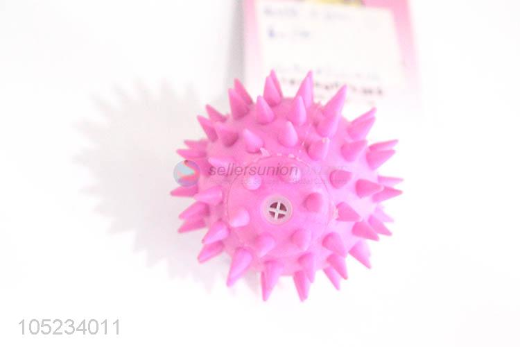 Factory promotional spine ball shape dog toy pet toy