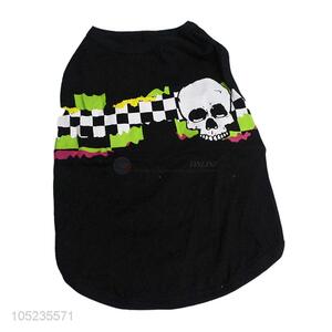 Fashion Style Skull Printing Dog Vest Pet Apparel