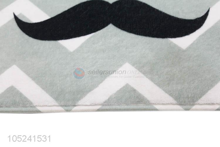 New Useful Bath Mat Flannel Non-Slip Bathroom Mat Carpet