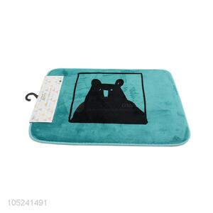 Modern Style Black Bear Parrern Carpet Mat Area Rug Living Bedroom Home Supplies