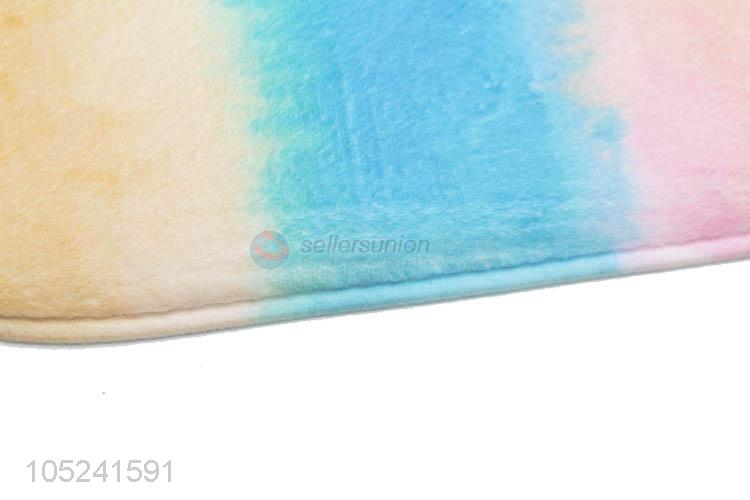 China Factory Supply Plush Anti-slip Mat Colorful Thick Floor Carpets for Living Room