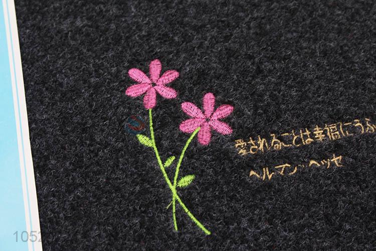 New Advertising Flower Embroidery Bedroom Decorating Soft Floor Carpet