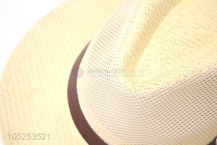 Wholesale Summer Fedora Hat Paper Straw Hat For Adult