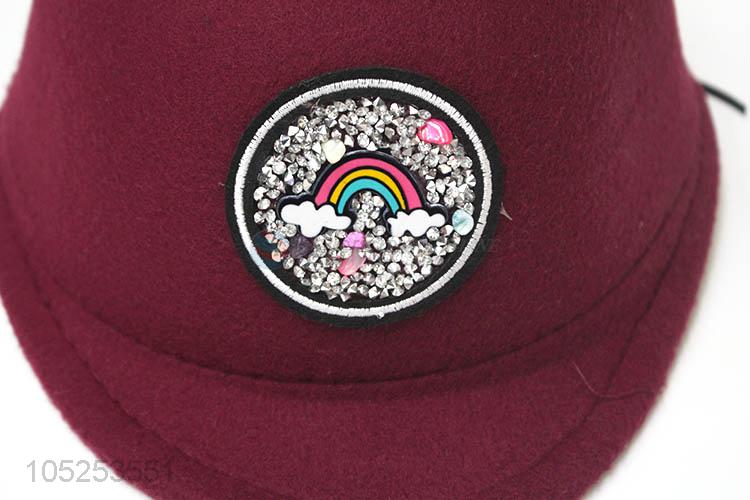 Wholesale Cartoon Sequin Cap For Children